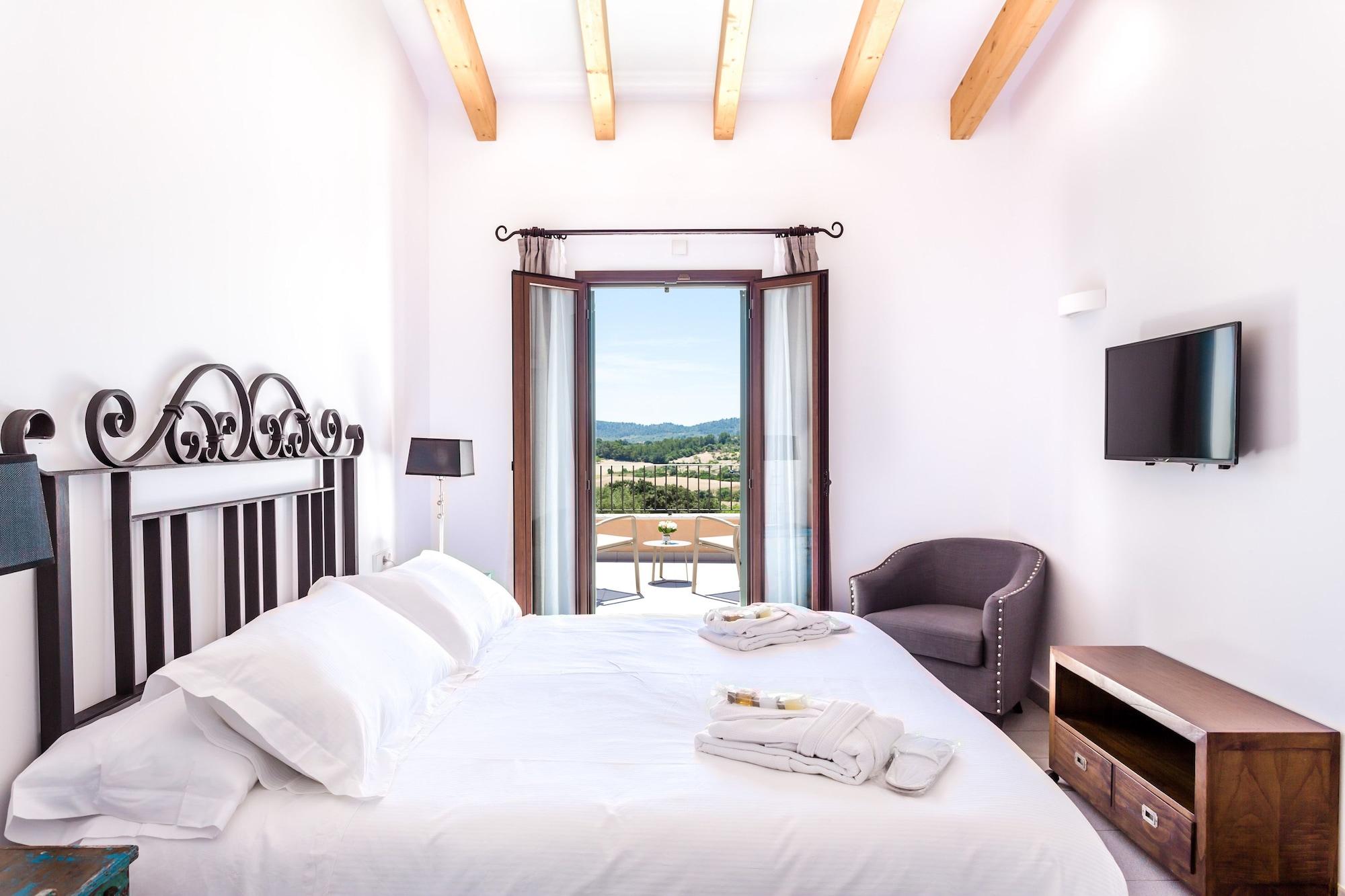 Agroturismo Ses Vistes Porreres Luaran gambar